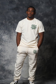 CREAM JOGGERS PANTS
