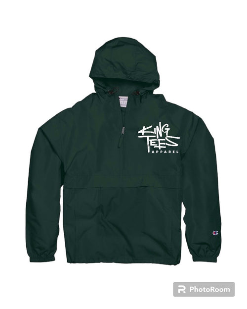 3/4 zipped wind breaker