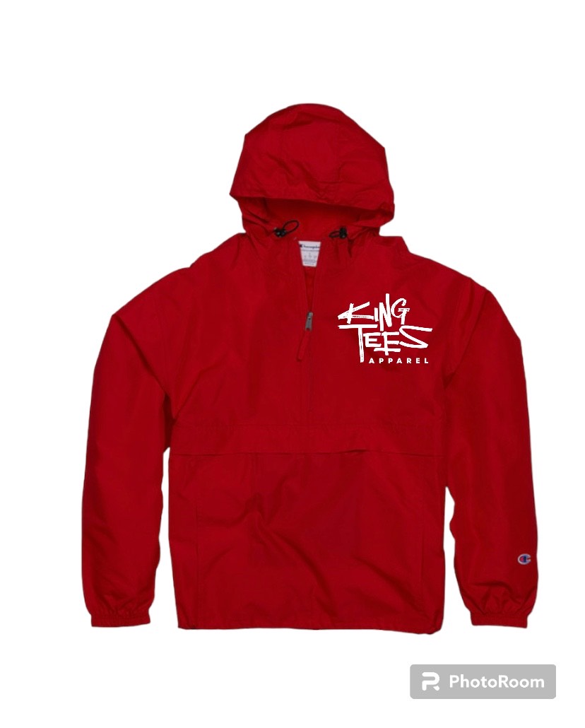 3/4 zipped wind breaker