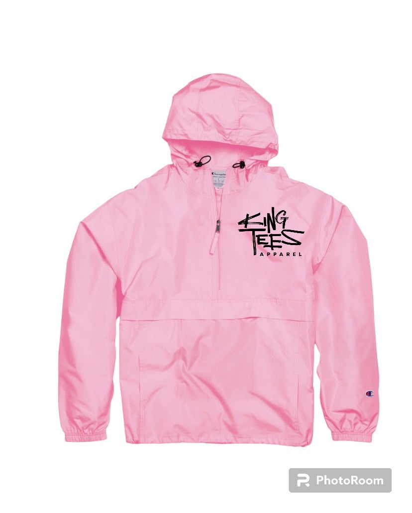 3/4 zipped wind breaker