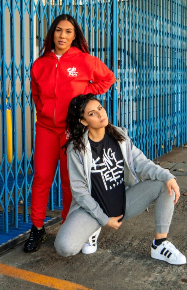 THE BRAND crewneck JOGGER SET